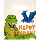 Dinosaur Happy Birthday Zipper Bags Party Supplies Special Events 24 Count